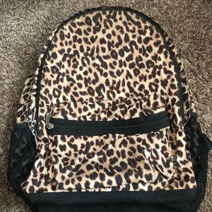 Leopard Pink Backpack